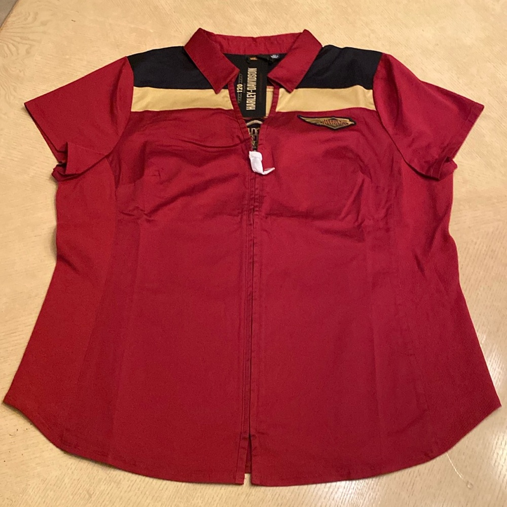 Harley Davidson Zipper Shirts 2Xl